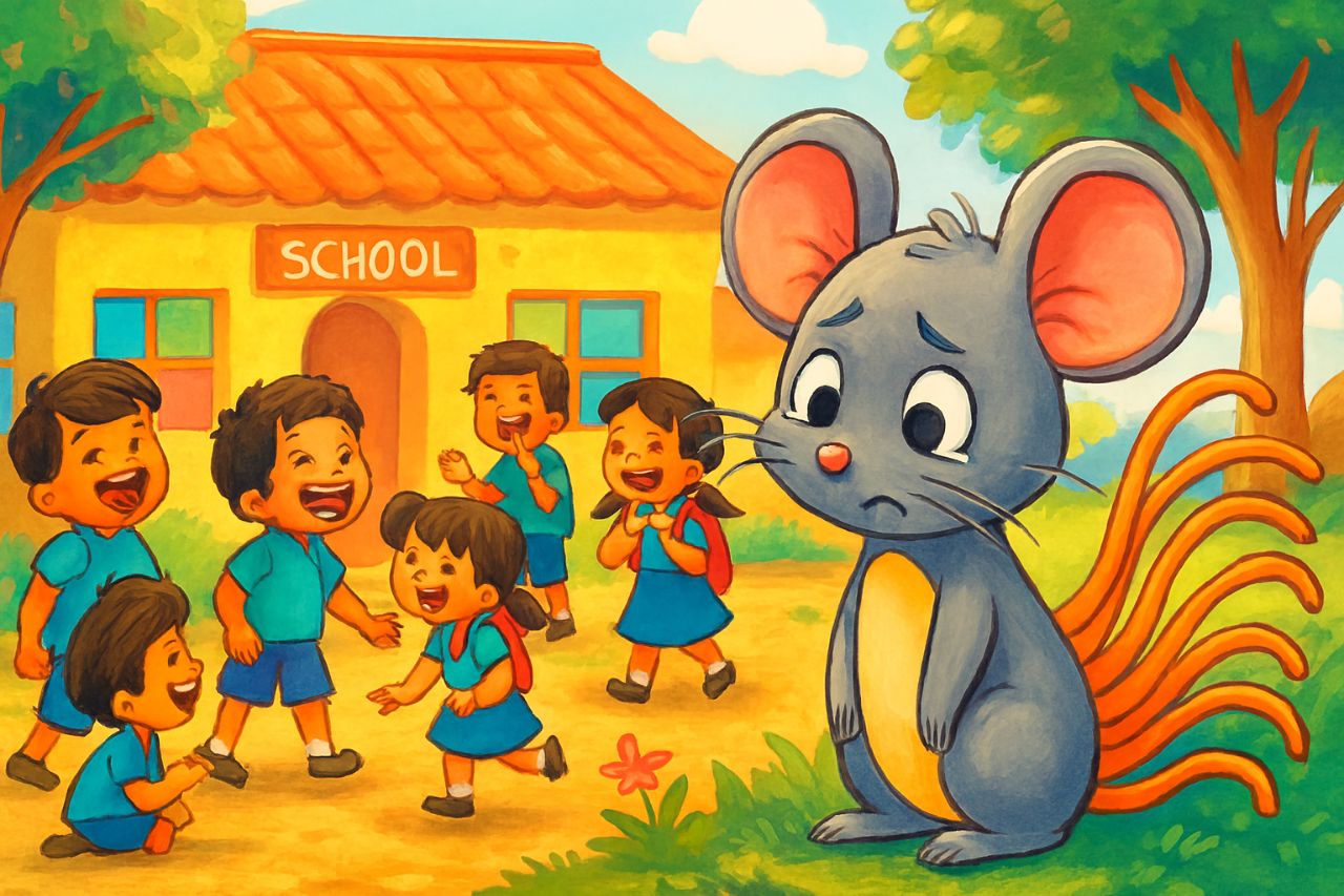 ઉંદર સાત પૂંછડિયો – ગુજરાતી બાળ વાર્તાઓ – Gujarati Kids Story