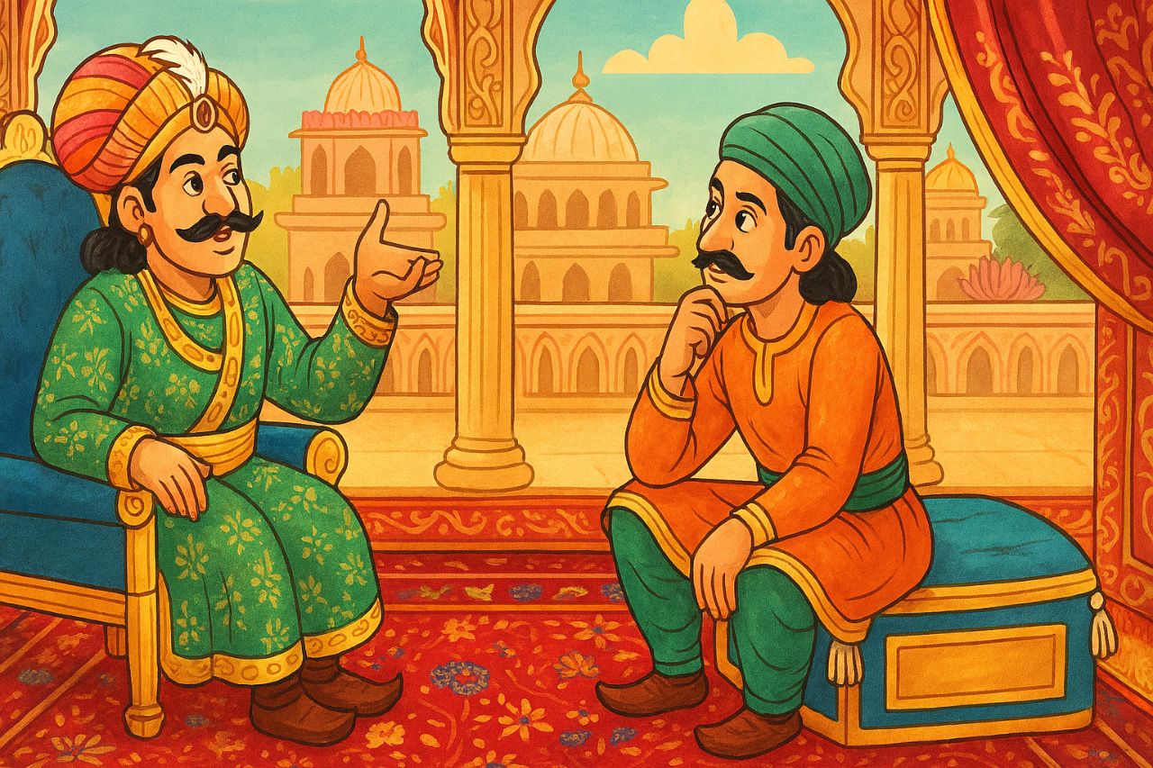 શાણા સો પણ અક્કલ એક – બીરબલ અને અકબરની શીખ આપતી વાર્તા | Gujarati Short story