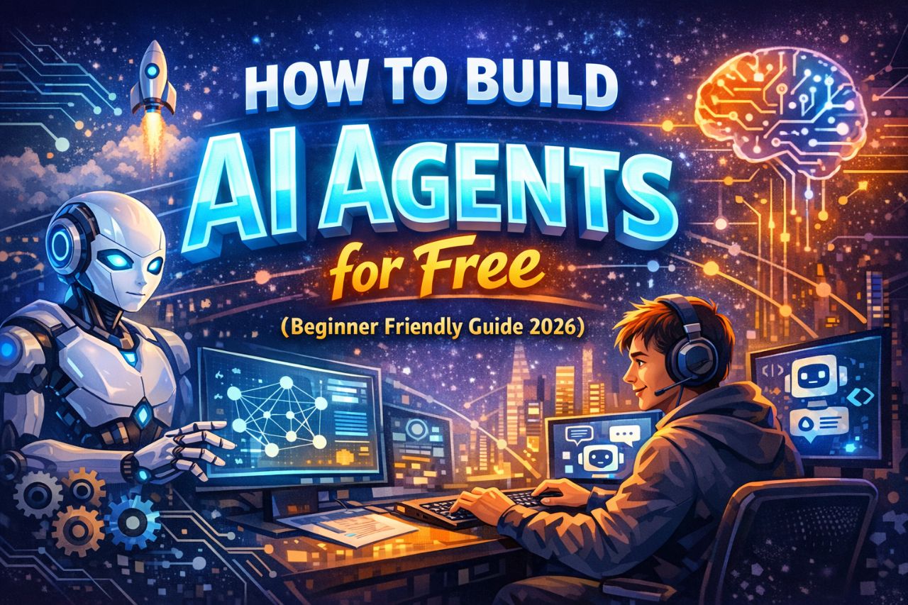 How to Build AI Agents for Free (Beginner Friendly Guide 2026)